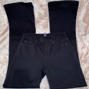 Gap “perfect boot” black jeans
